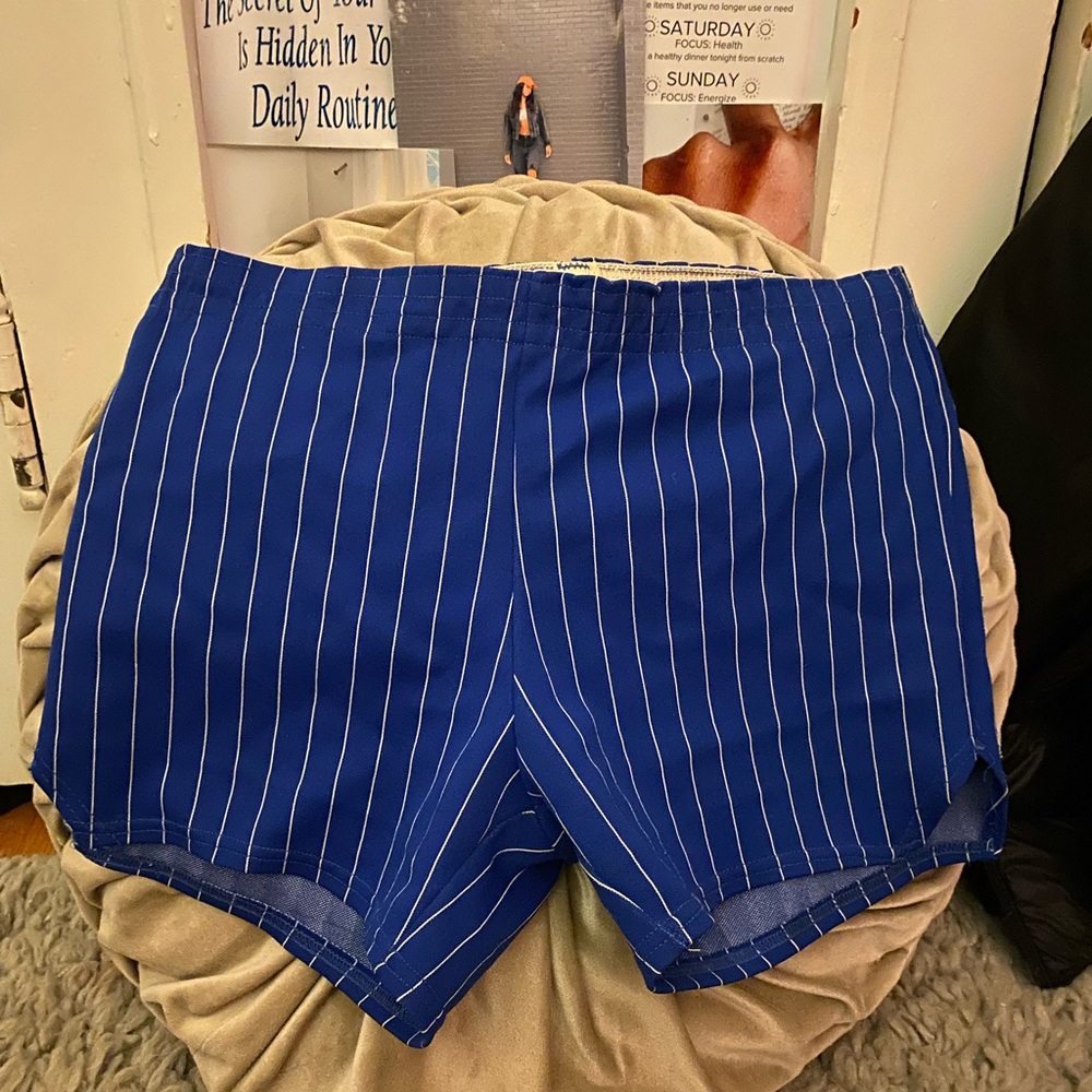 Blue shorts